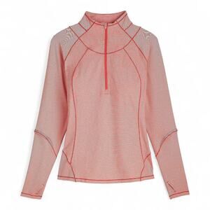 Coolibar Women’s UPF 50+ UV Protective Quarter-Zip Pullover Sweater Size M Pink